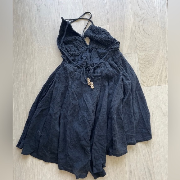 Free People Forever Favorite Mini Dress Size XS Black - Picture 8 of 11